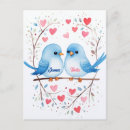 Pesquisar por corações azuis cartoes postais Amor