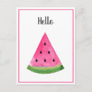 Pesquisar por watermelon cartoes postais Rosa