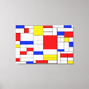 Pesquisar por mondrian impressão de canvas Cubismo