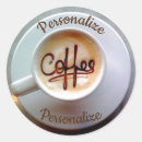 Pesquisar por latte do café adesivos Cappuccino