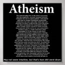 Pesquisar por ateísmo artes pósteres humor