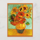 Pesquisar por girassóis vincent van gogh cartoes postais Pintura famosa