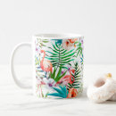 Pesquisar por flores tropicais canecas Flamingo