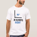 Pesquisar por 90 graus camisetas Geometria