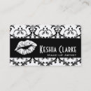 Pesquisar por modelo do maquilhador cartao de visita Elegante