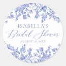 Pesquisar por ela floral adesivos Chá de panela azul