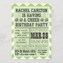 Pesquisar por líder convites Cheerleader