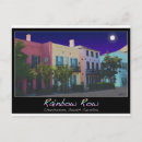 Pesquisar por rainbow row cartoes postais Carolina