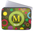 Pesquisar por círculos laptop sleeves Monograma