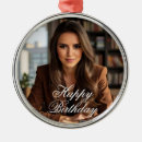 Pesquisar por feliz aniversario ornamentos Para ela