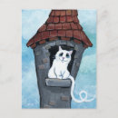 Pesquisar por pintura do gato cartoes postais Fantasia