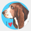 Pesquisar por basset hound adesivos Cão