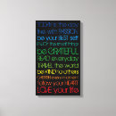 Pesquisar por arte do texto das canvas impressão de canvas Texto feito sob encomenda