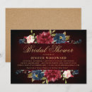 Pesquisar por floral bridal shower convites Marsala