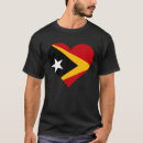 Pesquisar por timor leste camisetas Coração