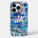 Pesquisar por floco neve azul iphone 11 capas Abstrato