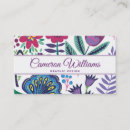 Pesquisar por arte étnica cartao de visita Floral