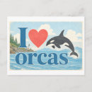 Pesquisar por desenho da baleia cartoes postais Orca