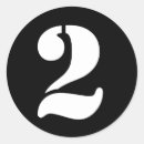 Pesquisar por número dois adesivos Contagem