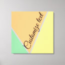 Pesquisar por arte geométrica impressão de canvas Amarelo