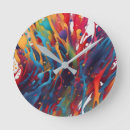 Pesquisar por surrealismo relogios de parede Abstrato