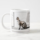 Pesquisar por gato na janela canecas Gatos