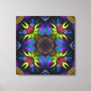 Pesquisar por mandala colorida impressão de canvas Vibrante