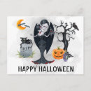 Pesquisar por halloween cartoes postais Aquarela