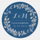 Pesquisar por azul casamento adesivos Selo de envelope
