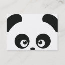 Pesquisar por pandas cartao de visita Porcelana