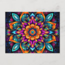 Pesquisar por mandala colorida cartoes postais Geometria sagrada