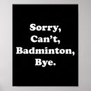 Pesquisar por badminton pósteres Amantes do badminton