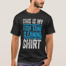 Pesquisar por peixes do aquário camisetas Limpeza