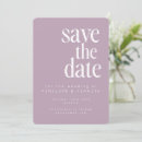 Pesquisar por lilac save the date convites Minimalista