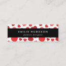 Pesquisar por coração vermelho cartao de visita Para ela