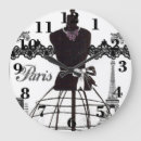 Pesquisar por paris preto branco relogios de parede Vintage