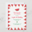 Pesquisar por watermelon birthday convites Festa de piscina