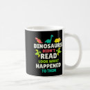 Pesquisar por dinossauros engraçados canecas Sala de aula