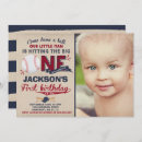 Pesquisar por baseball 1st birthday convites Primeiro aniversario