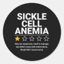 Pesquisar por anemia adesivos Foice de suporte