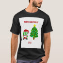 Pesquisar por árvore de natal preta camisetas Para ele