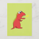 Pesquisar por t rex cartoes postais Menino