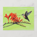 Pesquisar por pinturas da flor cartoes postais Vermelho