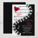 Pesquisar por piano aniversário convites Notas musicais