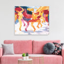 Pesquisar por dança moderna impressão de canvas Abstrato