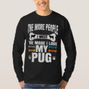 Pesquisar por eu amo meu pug camisetas Pai