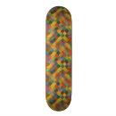 Pesquisar por teste padrão geométrico skates Colorido