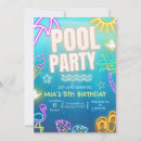 Pesquisar por pool party birthday convites Piscina