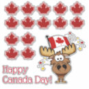 Pesquisar por folha de bordo canadense adesivos Vermelho e branco