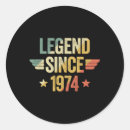 Pesquisar por 1974 adesivos Lendário desde 1974